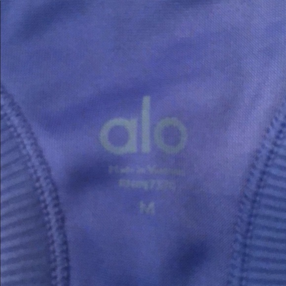 ALO Yoga Blue Tank Top - Picture 4 of 7